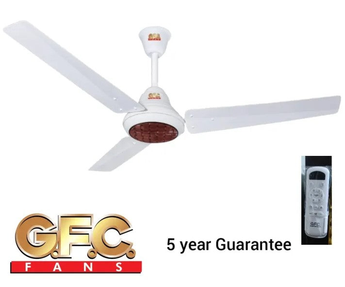 GFC RAVI PLUS Model 56 Inch AC Ceiling Fan 30 Watt 2 Fans Bundle Deal