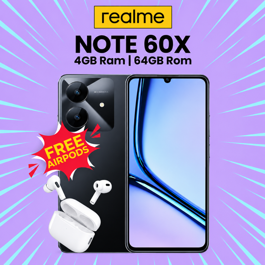 REALME NOTE 60X 4GB-64GB ⚡️NO ADVANCE ONLY FIRST INSTALMENT 💥