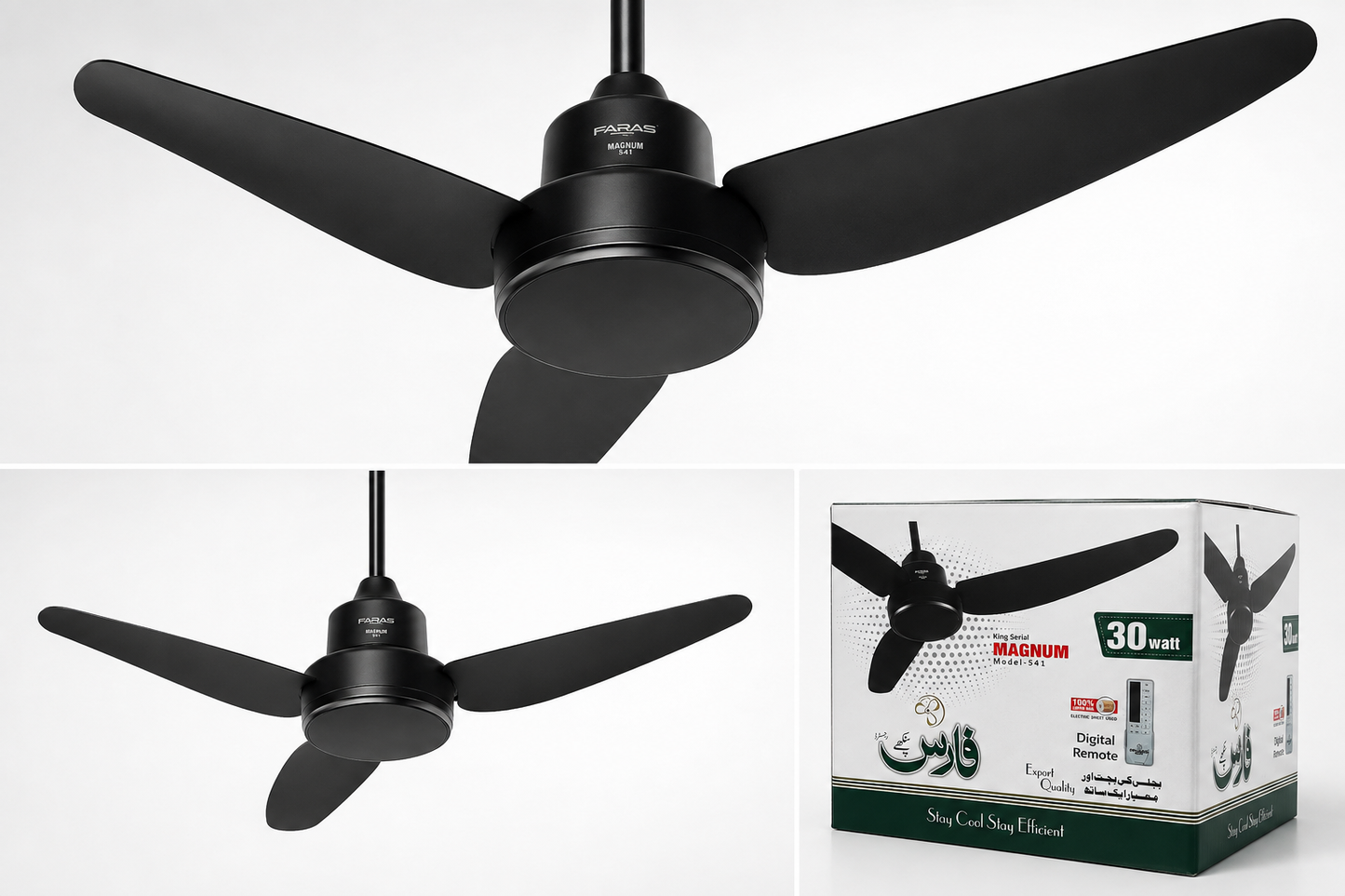 FARAS FAN AC/DC+30w