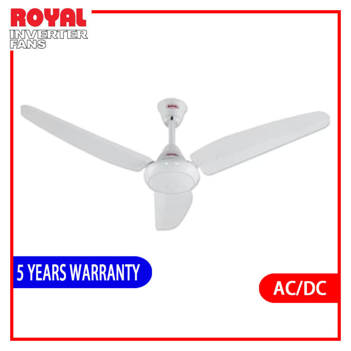Royal Ceiling Fan AC/DC Opal Model 56 Inch - Inverter 2 Fans Bundle Deal